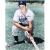 Image 1 : Duke Snider Signed Brooklyn Dodgers 16X20 Photo (Color On Knee-Deceased)
