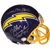Image 1 : Kellen Winslow Signed San Diego Chargers TB Mini Helmet Dual HOF 95 & 5 Time Pro Bowl (Insc On Top)