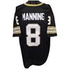 Image 1 : Archie Manning New Orleans Saints Unsigned Black TB Prostyle Jersey XL (White #'S)