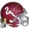 Image 1 : Derrick Henry Signed Alabama Crimson Tide #2 Schutt Full Size Authentic Helmet 15 Heisman- Steiner H
