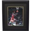 Craig Hodges Signed Chicago Bulls 8X10 Photo Custom Framed Vs Milwaukee Bucks (3X 3 Point Shooting C