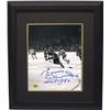 Image 1 : Bobby Hull Signed Chicago Blackhawks 8X10 B&W Photo Custom Framed HOF 1983