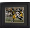 Image 1 : Adam Pacman Jones Signed West Virginia Mountaineers 8X10 Photo #9 Custom Framed (Navy Jersey)