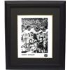 Image 1 : Ken Stabler Signed Alabama Crimson Tide 8X10 B&W Photo Custom Framed (QB Legends-Deceased)
