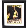 Image 1 : James Worthy Signed Los Angeles Lakers 16X20 Photo HOF 2003 Custom Framed