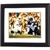 Image 1 : John Mackey Signed Baltimore Colts 8X10 Photo Custom Framed HOF 1992 #88 (Vs Patriots)