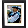 Image 1 : Mike Ditka Signed Chicago Bears Coaching 8X10 Photo Custom Framed (Navy Hat)