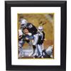 Image 1 : Marcus Allen Signed Raiders 16X20 Photo HOF 03 Custom Framed- Allen Hologram