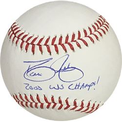 David Justice Signed Official Major League Baseball 2000 WS Champs! (New York Yankees)