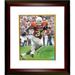 Ricky Williams Signed Texas Longhorns 8X10 Photo (Heisman) Custom Framed