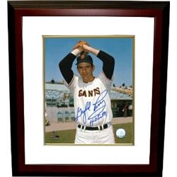 Gaylord Perry Signed San Francisco Giants 8X10 Photo HOF91 Custom Framed