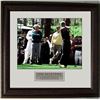 Jack Nicklaus Unsigned 11X14 Photo 96 Masters Leather Framed