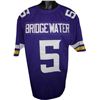 Image 1 : Teddy Bridgewater Minnesota Vikings Unsigned Purple Prostyle Jersey XL