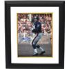 Image 1 : YA Tittle Signed New York Giants Blue Jersey Passing Vertical 16X20 Photo Custom Framed HOF 71