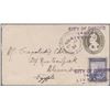 Image 1 : KGV Half anna stationary overprinted with I.E.F.