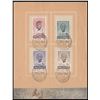 Image 2 : Gandhi 1948 4V Folder with 10 Rupees