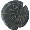 Image 2 : Potin Coin of Satakarni I of Junnar Region of Satavahana Dynasty.