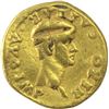 Image 1 : Gold Aureus coin of Ancient Roman of Nero Caesar.