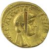 Image 1 : Gold Aureus coin of Ancient Roman of Tiberius.