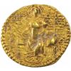 Image 2 : Rare Gold Dinar Coin of Vasishka of Kushan Dynasty.