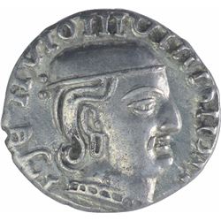 Silver Drachma of Rudrasena I of Kardamaka Family of Western Kshatrapas.