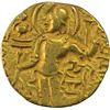 Image 1 : Gold Dinar Coin of Samudragupta of Gupta Dynasty of Sceptre Type.