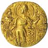 Image 1 : Gold Dinar Coin of Samudragupta of Gupta Dynasty of Sceptre Type.