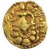 Image 2 : Gold Dinar Coin of Chandragupta II of Gupta Dynasty of Archer Type.