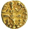 Image 2 : Rare Gold Dinar Coin of Chandragupta II of Gupta Dynasty of Archer Type.