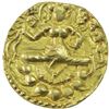 Image 2 : Very Rare Gold Dinar Coin of Narasimhagupta of Gupta Dynasty of Archer type.