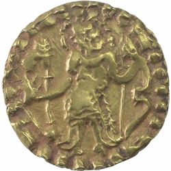 Gold Dinar Coin of Samatata of Post Guptas.