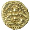Image 1 : Gold Varaha Coin of Krishnadevaraya of Tuluva Dynasty of  Vijayanagar Empire.