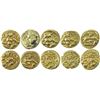 Image 1 : Gold Varaha Coins of Krishnadevaraya of Vijayanagara Empire.