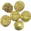 Image 2 : Gold Half Varaha coins of Vijayanagara Empire of Different Rulers.