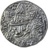 Image 2 : Silver Half Rupee Coin of Akbar of Lahore Mint of Mihr Month.