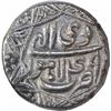 Image 2 : Silver Half Rupee Coin of Akbar of Lahore Mint of Di Month.