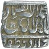 Image 2 : Silver Half Rupee Coin of Akbar of Urdu Zafar Qarin Mint.