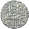 Image 2 : Silver One Rupee Coin of Akbar of Agra Mint.