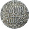 Image 1 : Silver One Rupee Coin of Akbar of Ahmadabad Mint.