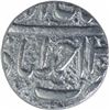 Image 2 : Silver One Rupee Coin of Akbar of Ahmadabad Mint of Aban Month.