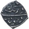 Image 1 : Silver one Eighth Rupee Coin of Aurangzeb of Burhanpur Mint.