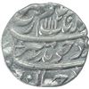 Image 1 : Silver One Rupee Coin of Aurangzeb Alamgir of Ajmer Dar ul Khair Mint.