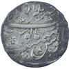 Image 2 : Silver One Rupee Coin of Muhammad Shah of Akhtar Nagar Awadh Mint.