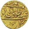 Image 2 : Gold Mohur Coin of Muhammad Shah of Muhammadabad banaras Mint.