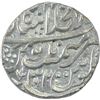 Image 2 : Silver One Rupee Coin of Shah Alam II of Shahjahanabad Dar ul Khilafa Mint.