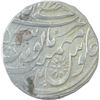 Image 2 : Silver One Rupee Coin of Mustafabad Mint of Rohilkhand Kingdom.