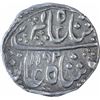 Image 1 : Silver One Rupee Coin of Malhar Nagar Mint of Indore State.