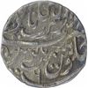 Image 2 : Silver One Rupee Coin of Nagor Dar Al Barkat Mint of Jodhpur State.