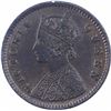 Image 2 : Copper One Twelfth Anna Coin of Victoria Queen of Calcutta Mint of 1876.