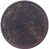 Image 2 : Copper One Twelfth Anna Coin of Victoria Empress of Calcutta Mint of 1877.